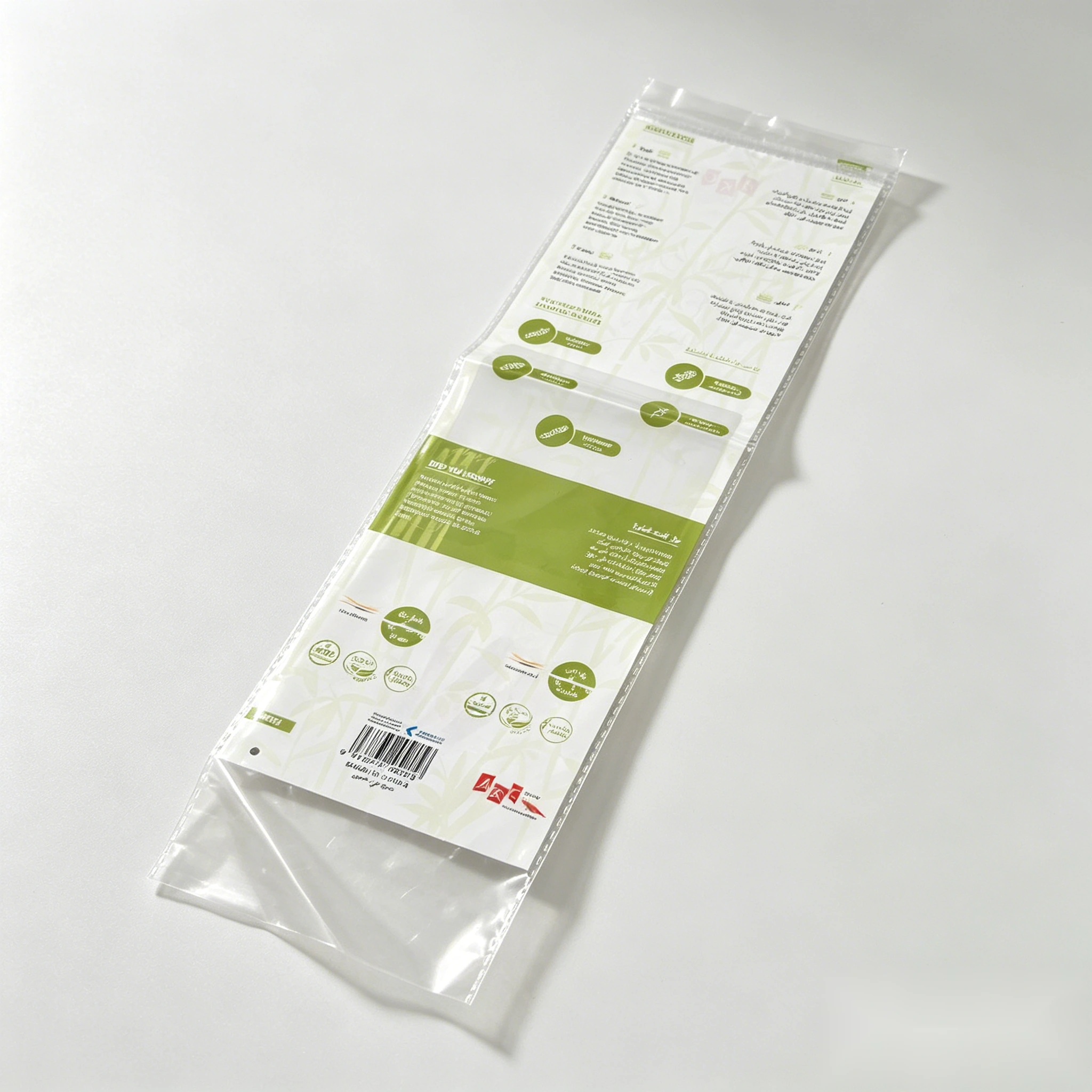 Custom printed plastic bag example 6
