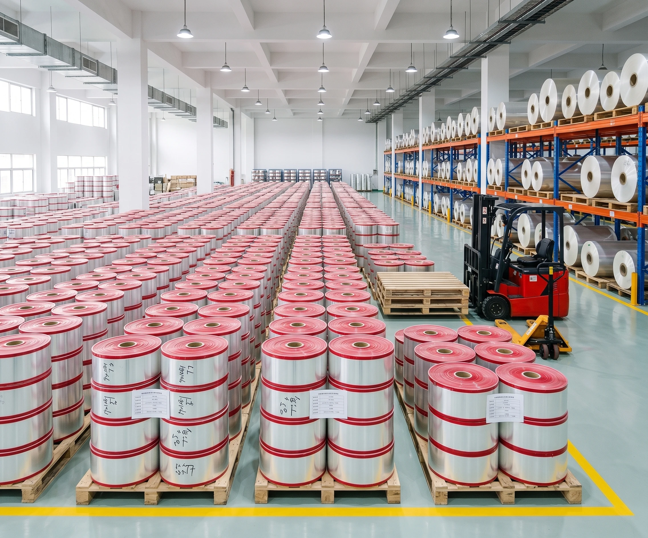 Raw material rolls